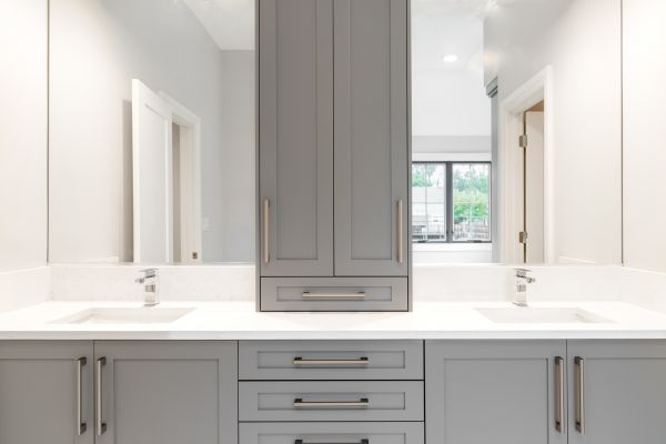 Bathroom Cabinet Refacing in Dallas