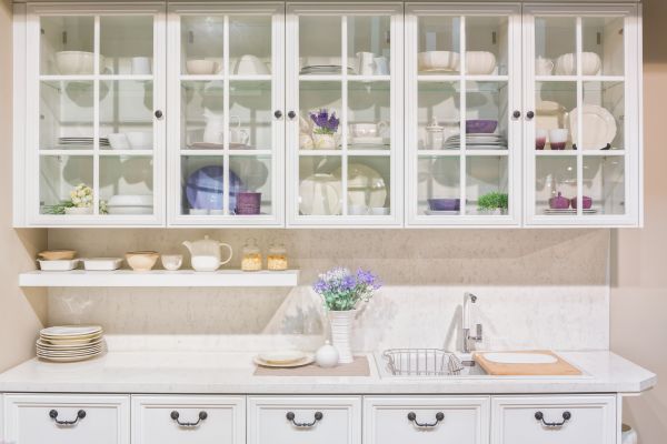 Glass Cabinets Installation in Dallas