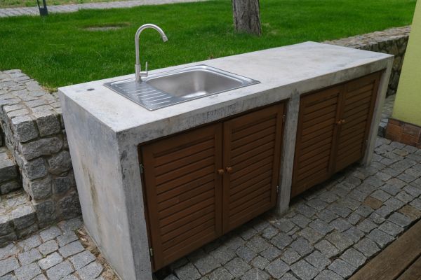 Exterior Cabinet Installation in Dallas